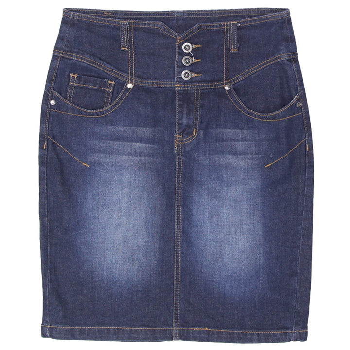 Y2K Ladies The House Trend Denim Midi Skirt