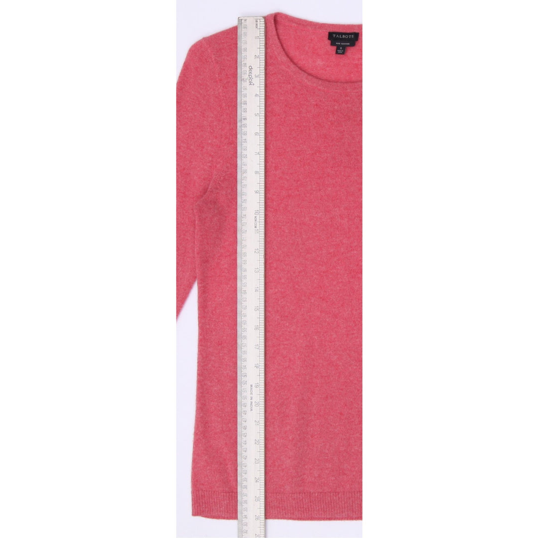 Ladies Talbots Pure Cashmere Crewneck Sweater Size S