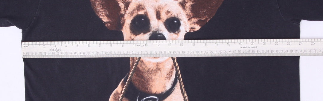 Vintage 90s Taco Bell Here Lizard Shirt Made in USA Size XL | Migration_T-Shirts - View 9 | Fashion Rerun