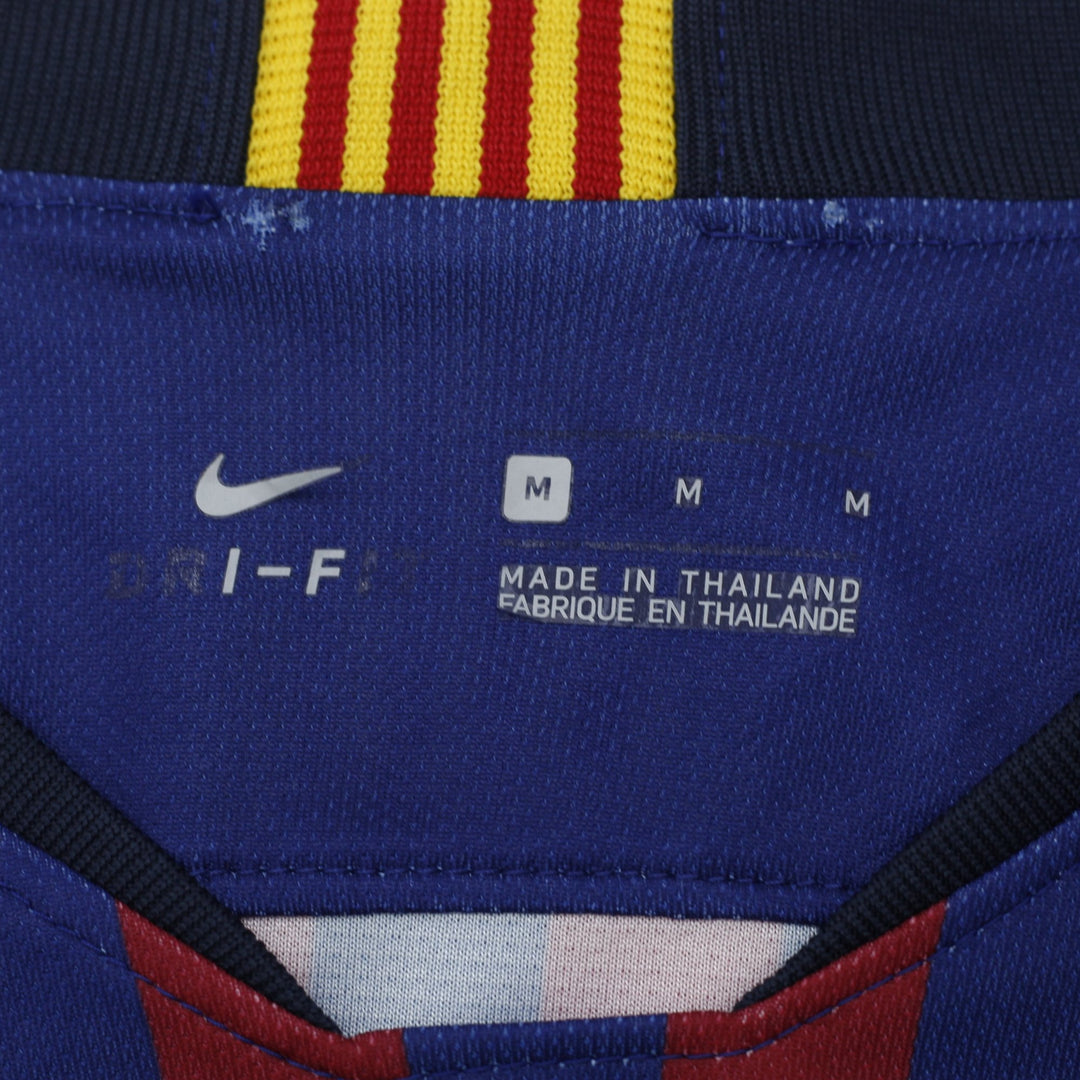 Mens Nike FC Barcelona 2018-19 Home Jersey #3 PIQUÉ La Liga Soccer Shirt Medium