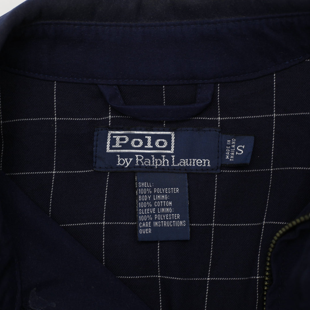 Vintage Mens Polo Ralph Lauren Full Zip Casual Jacket Size S