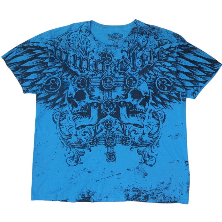 Y2K Mens MMA Elite Graphic Short Sleeve T-Shirt Size XL | Migration_T-Shirts | Fashion Rerun