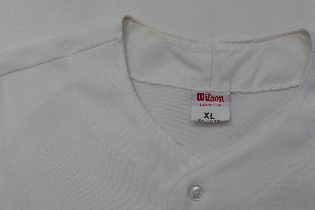 Vintage Wilson Made In USA Windson #91 Button Jersey