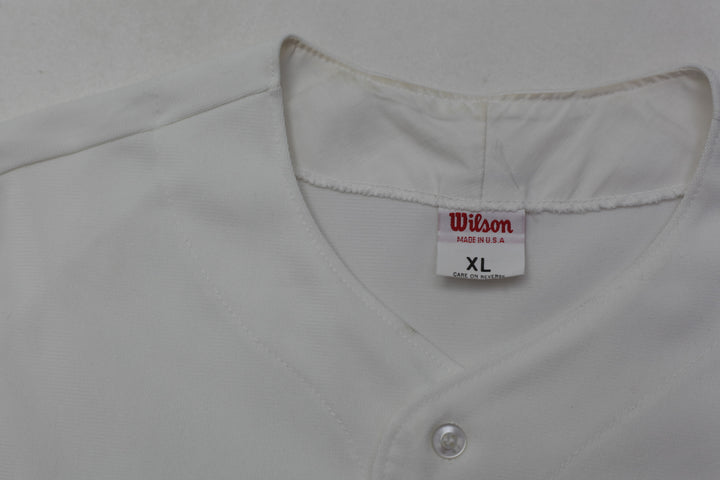Vintage Wilson Made In USA Windson #91 Button Jersey