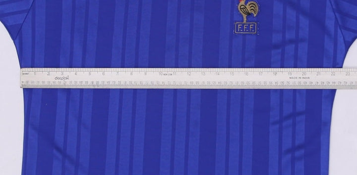 Vintage Adidas France 1992-1994 Home Soccer Jersey | Migration_Jerseys - View 7 | Fashion Rerun
