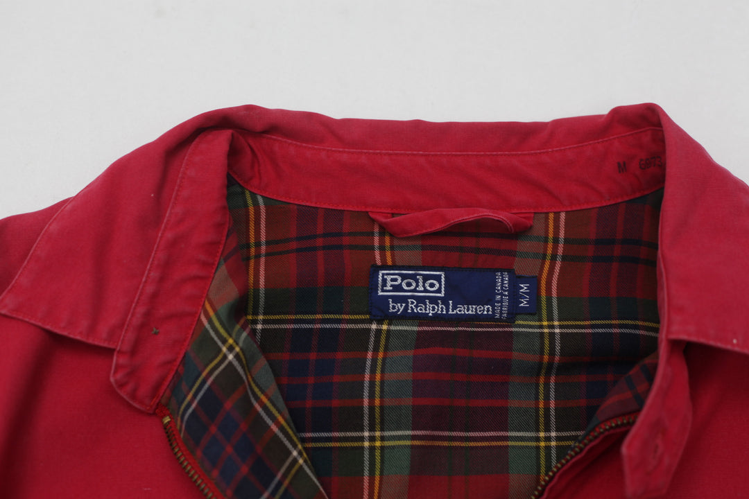 Vintage Polo by Ralph Lauren Red Harrington Jacket