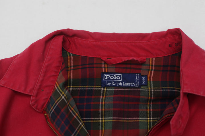 Vintage Polo by Ralph Lauren Red Harrington Jacket