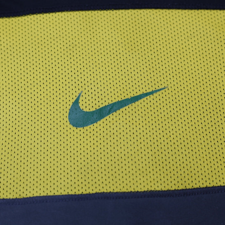 Mens Nike Brazil 2010 World Cup Training Football Shirt Jersey Black Size XL
