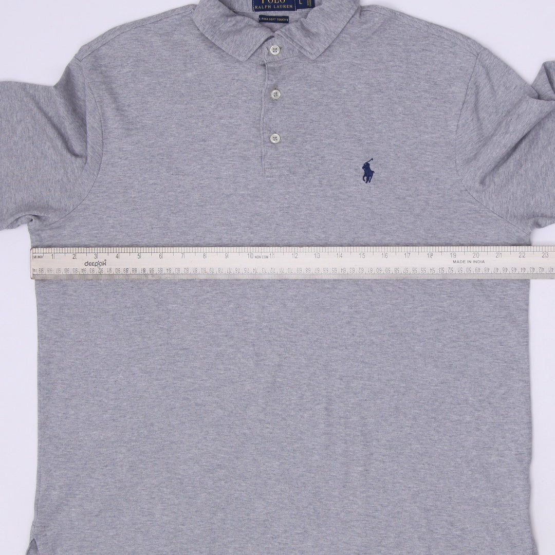 Mens Ralph Lauren Pima Soft Touch Polo T-Shirt Size L