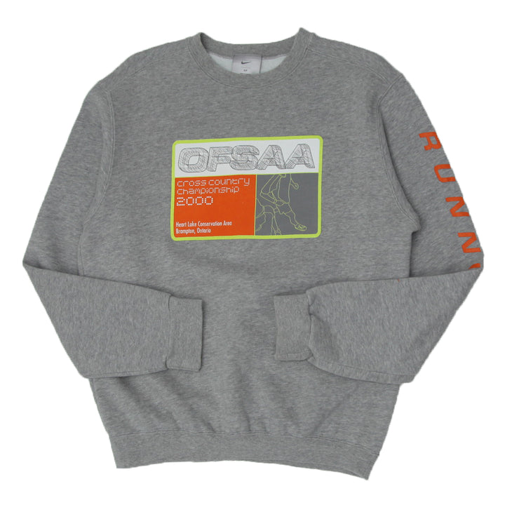 2000 Vintage Nike OFSAA Running Sweatshirt