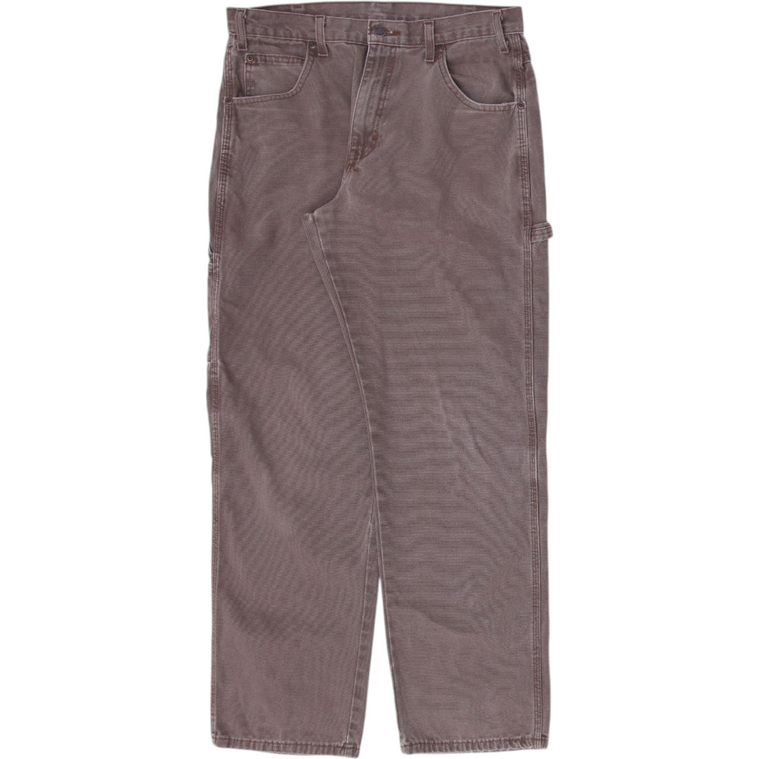 Mens Dickies Workwear Utility Canvas Cargo Pants Size L