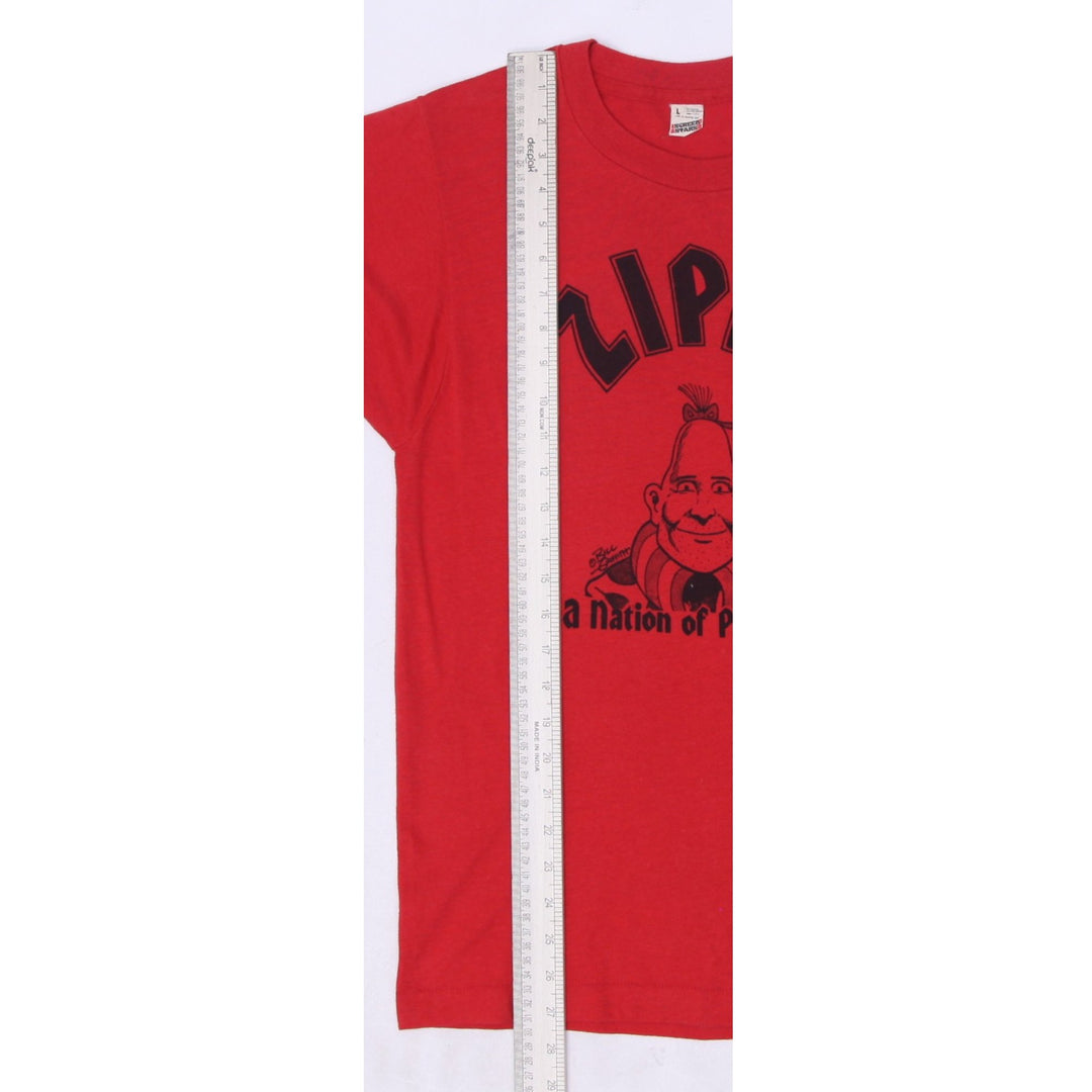 Vintage Zippy the Pinhead "Nation of Pinheads"Bill Griffith T-Shirt Made In USA | Migration_T-Shirts - View 1 | Fashion Rerun