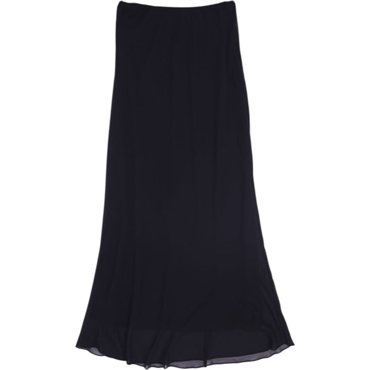 Y2K Ladies Alex Evenings Chiffon Lined Long Maxi Skirt Size M