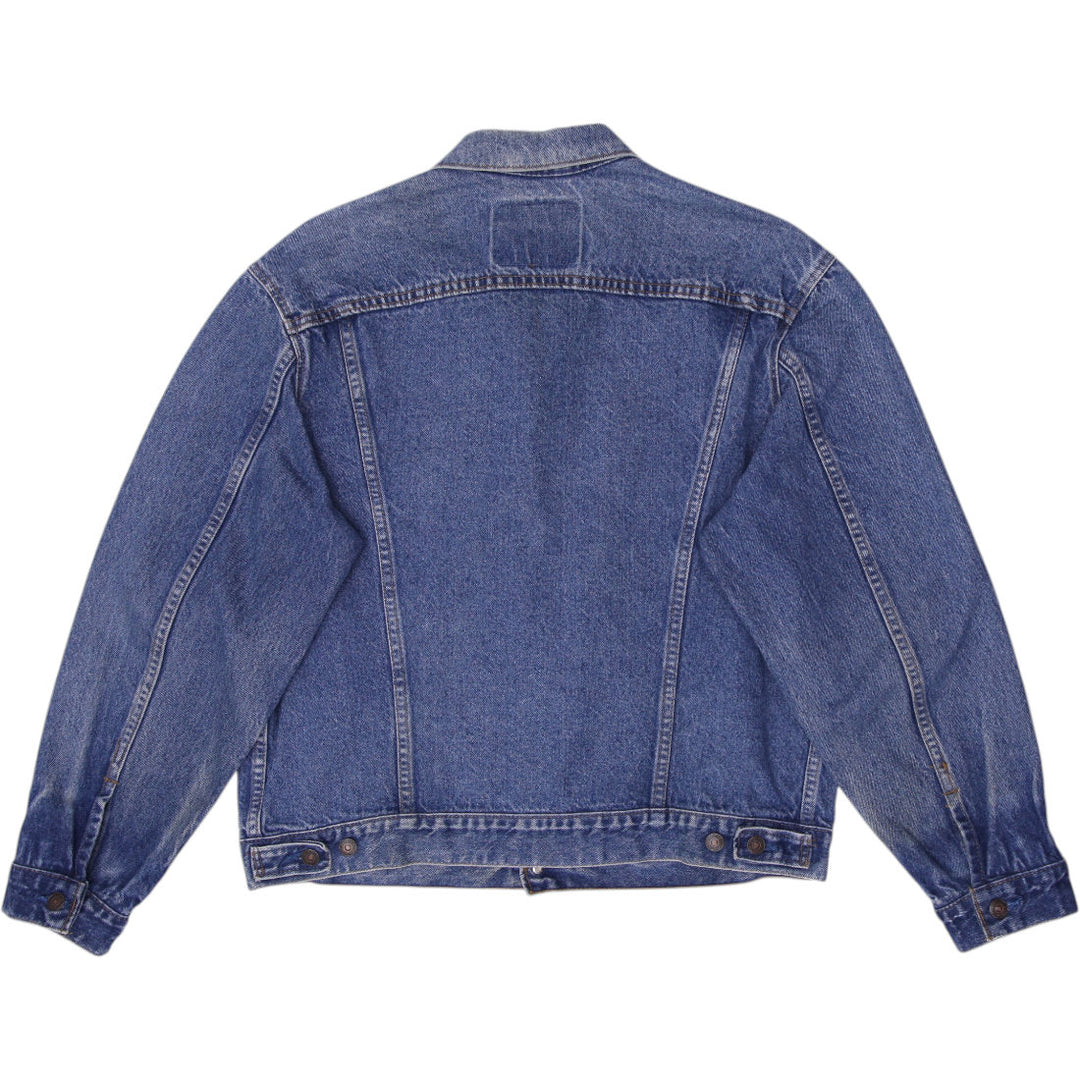 Vintage Mens Levi Strauss Denim Classic Trucker Jacket Size 48