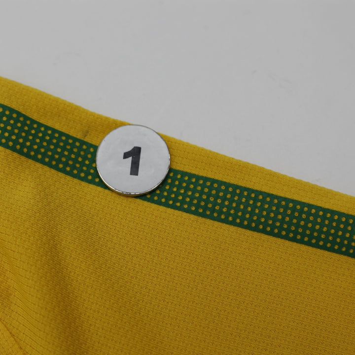 Mens 2010 Nike Brazil Home Football Jersey #10 Size L