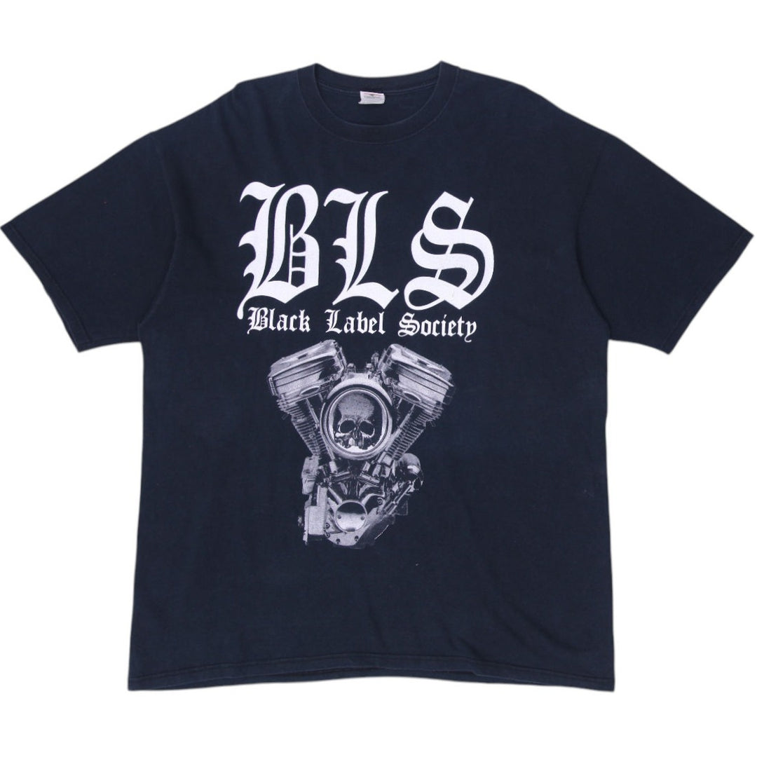 Mens Anvil Black Label Society Skull Graphic T-Shirt Size 2XL | Migration_T-Shirts | Fashion Rerun