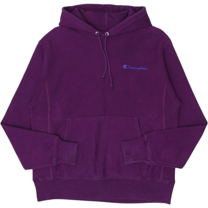 Mens Champion Reverse Weave Purple Pullover Hoodie