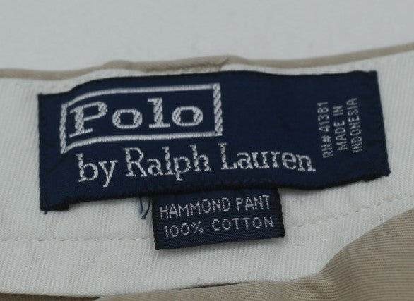 Vintage Polo by Ralph Lauren Chino Hammond Pants Brown - Fashion Rerun Vintage Migration_Pants