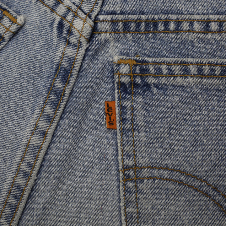 Ladies Levis 967 Relaxed Fit Denim Shorts Size 9 JR | Migration_Shorts - View 6 | Fashion Rerun