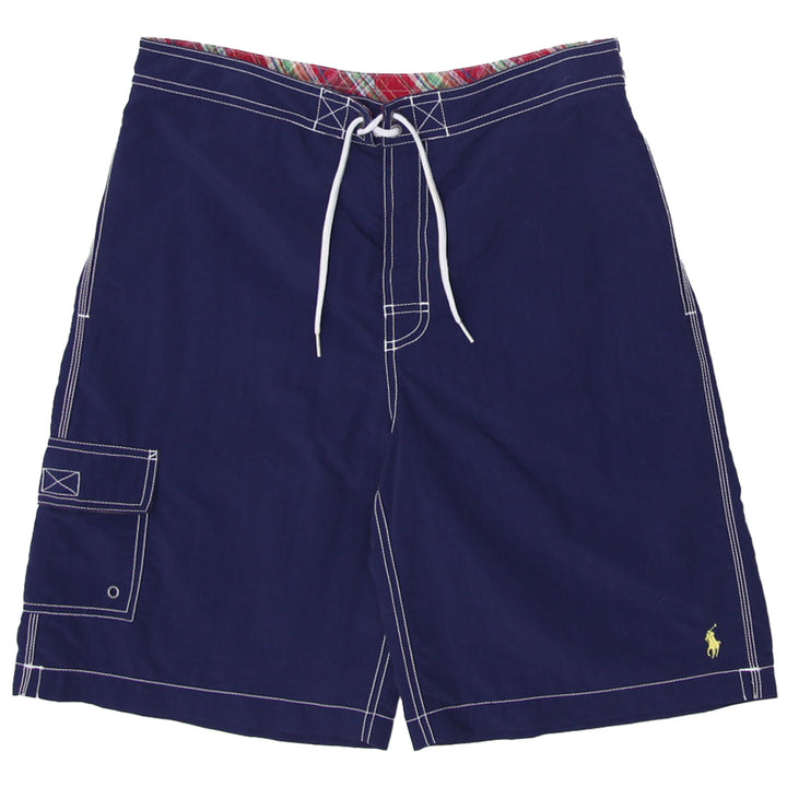 Mens Polo By Ralph Lauren Navy Board Shorts