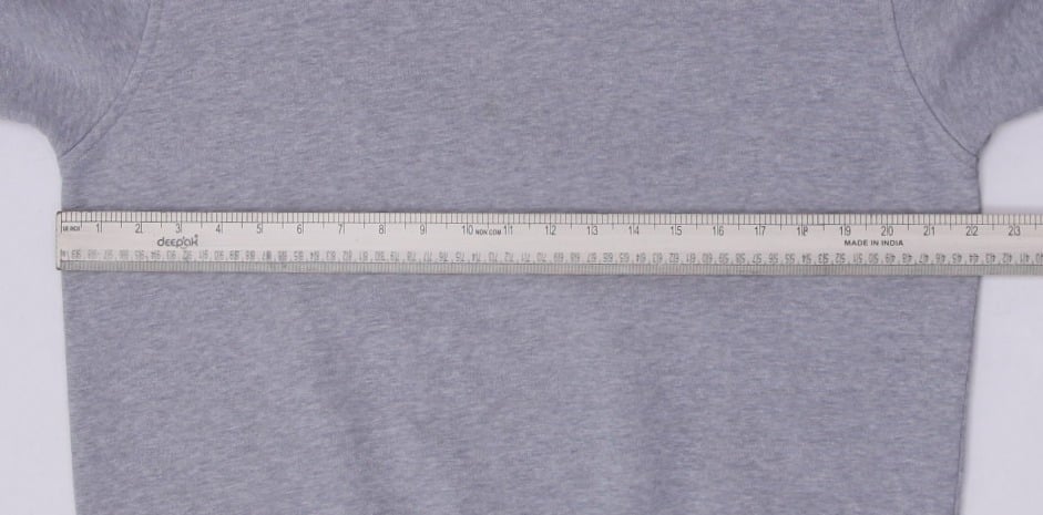 Vintage Embroidered Nike Swoosh Logo Gray Sweatshirt M | Migration_Sweatshirt - Alternate View | Fashion Rerun