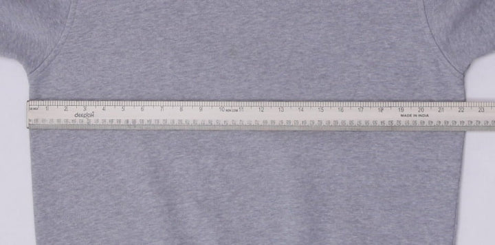 Vintage Embroidered Nike Swoosh Logo Gray Sweatshirt M | Migration_Sweatshirt - Alternate View | Fashion Rerun