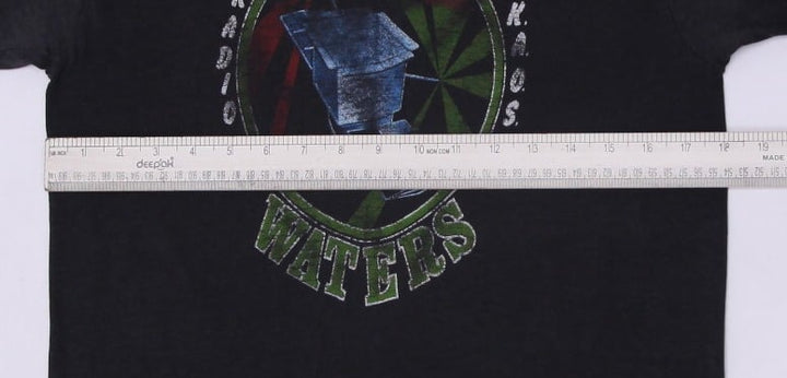 Vintage 80s Roger Waters Album "Radio K.A.O.S." Single Stitch T-Shirt | Migration_T-Shirts - Detail View | Fashion Rerun