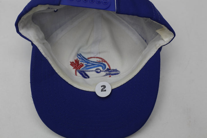Vintage Mens Blue Jays Baseball Cap Blue White Embroidered Logo
