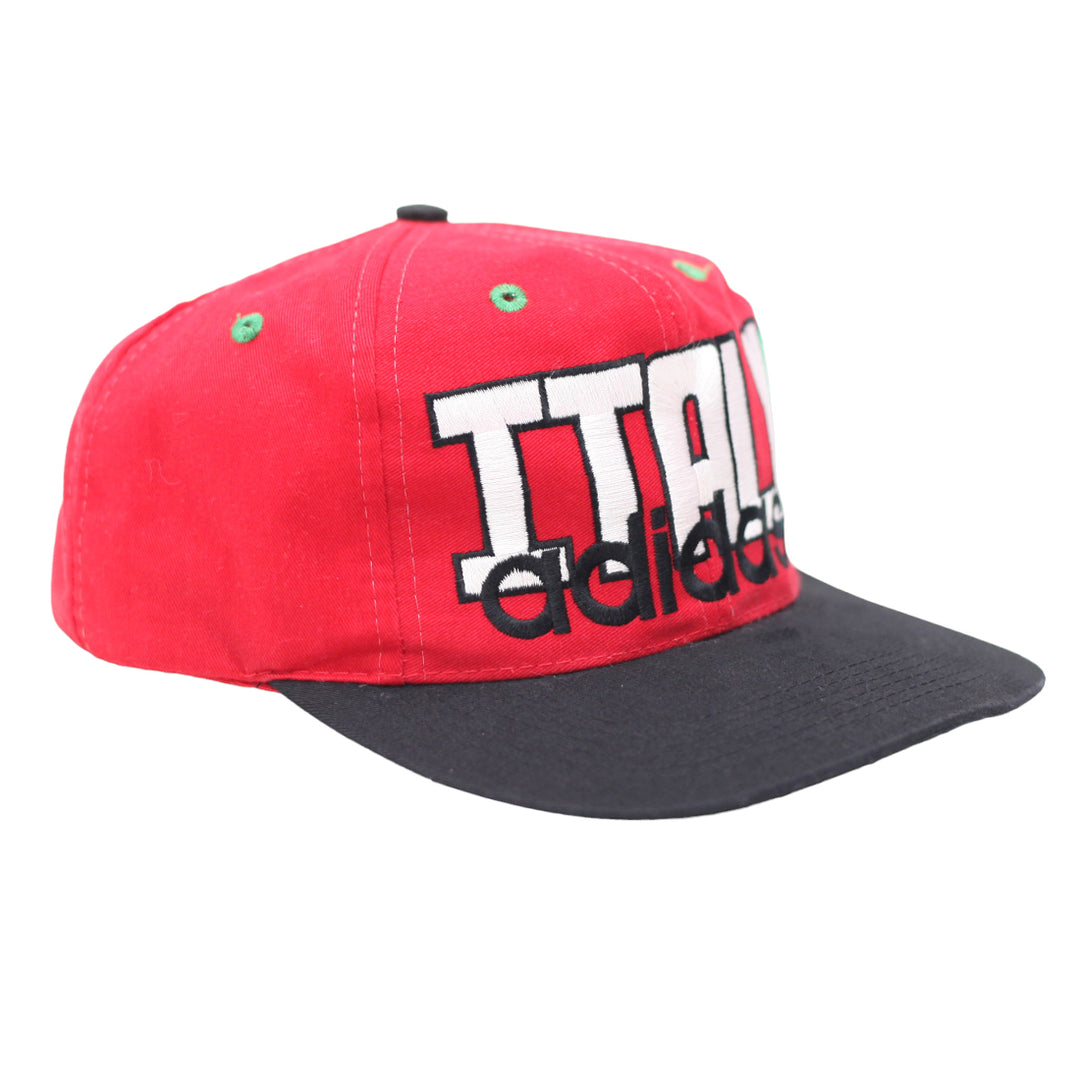 Vintage Adidas Italy Embroidered Adjustable Cap