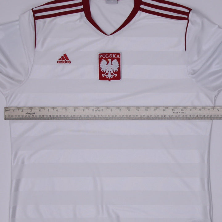Mens Adidas Poland Polska Poland National Team Soccer jersey Size XL