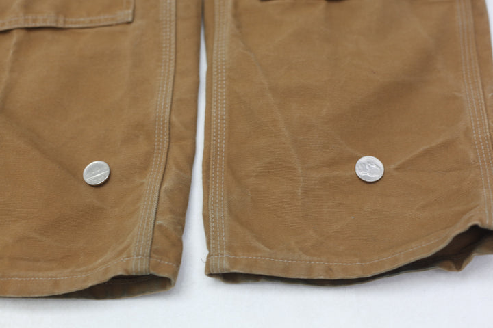 Mens Carhartt Loose Fit 106679 BRN Double Knee Workwear Pants