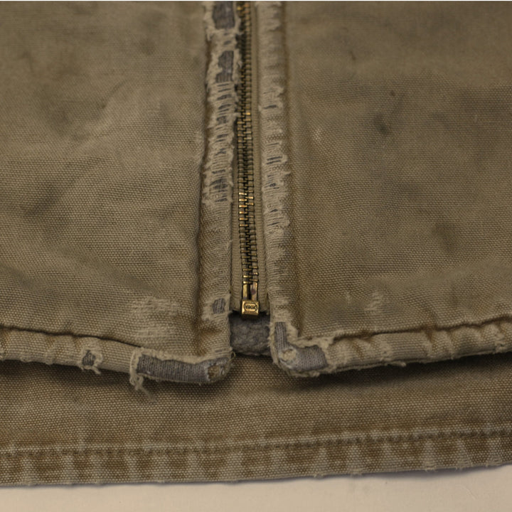 Vintage Vintage Carhartt V26 CML Sherpa Lined Duck Canvas Vest Size L