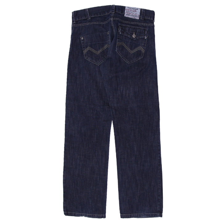 Mens In/Out Design Style & Strength Straight Leg Jeans
