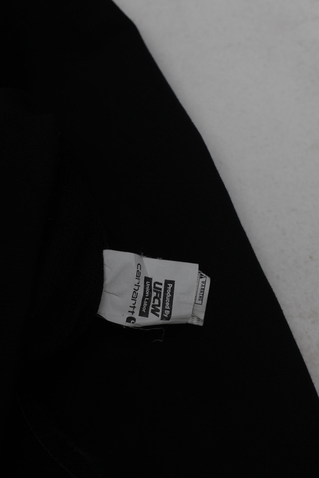 Mens Carhartt J131BLK Full Zip Hooded Jacket