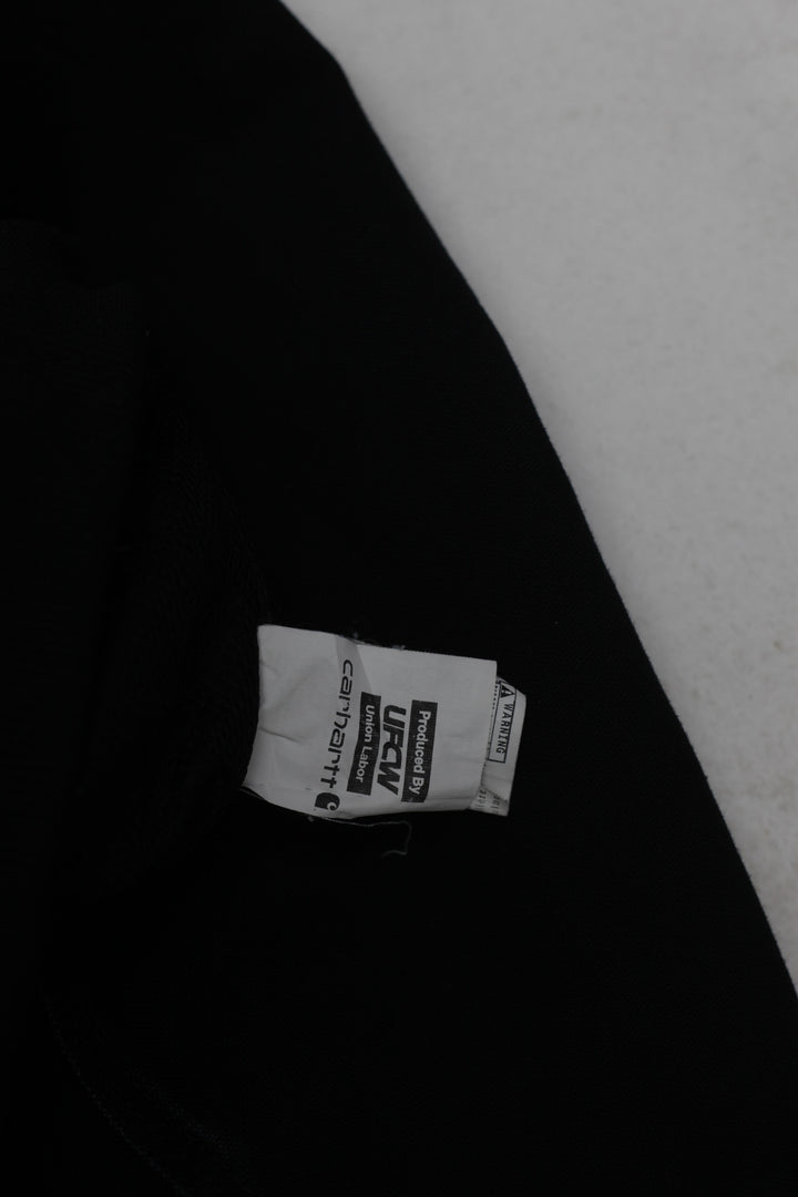 Mens Carhartt J131BLK Full Zip Hooded Jacket