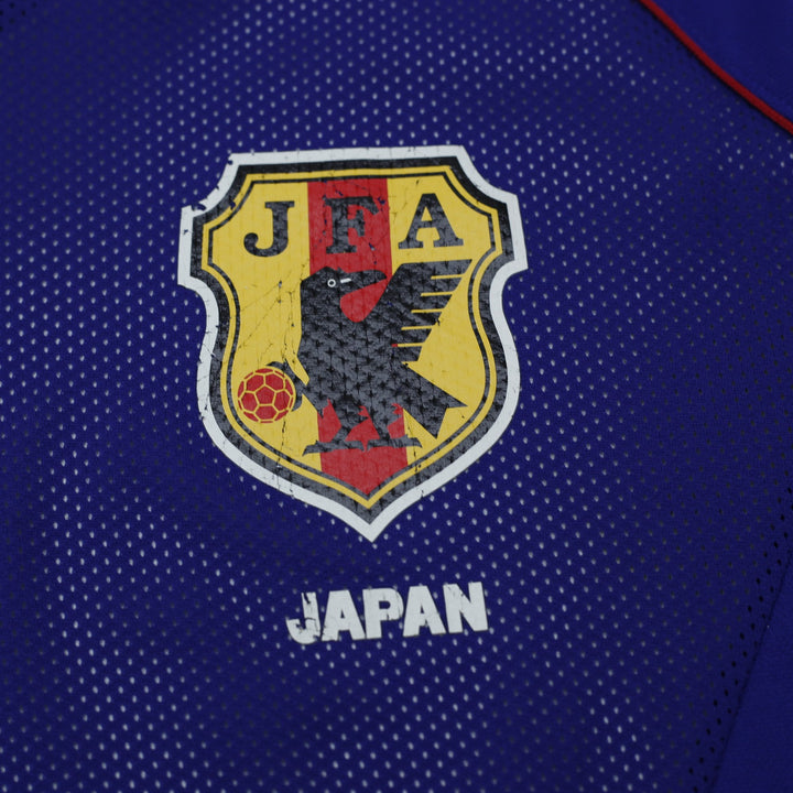Vintage Mens Adidas Japan 2002-04 Home Football Jersey Blue World Cup 2002