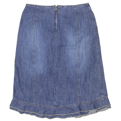 Y2K Denim Midi Skirt - Fashion Rerun Vintage Migration_Skirt