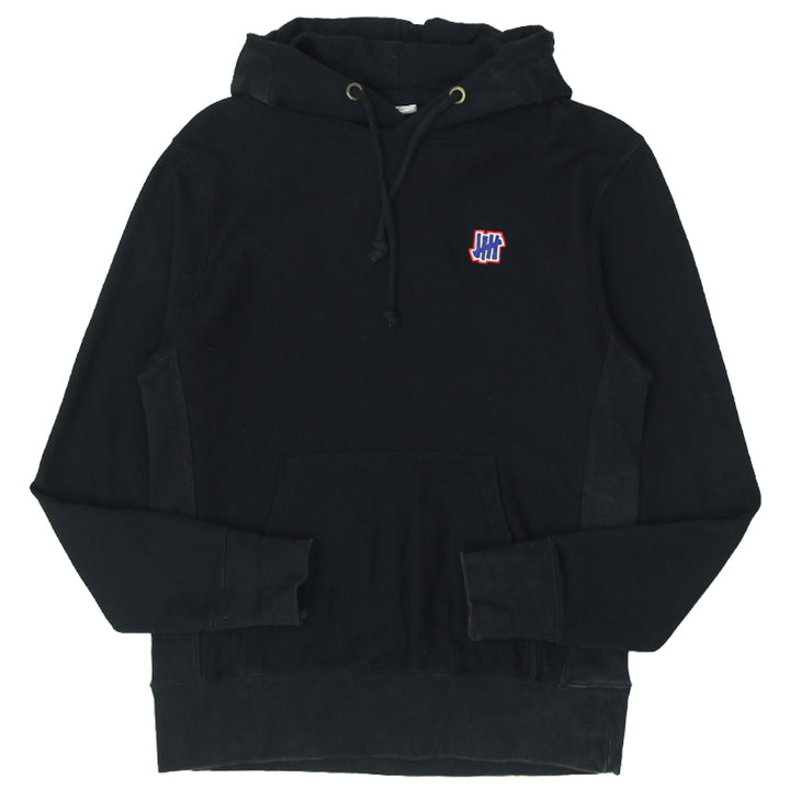 Mens Champion X Undefeated Black Pullover Hoodie - Fashion Rerun Vintage Migration_Sweaters