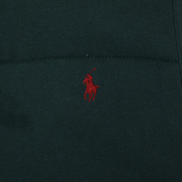 Vintage Mens Polo Ralph Lauren Dark Green Puffer Vest Size L | Migration_Vests - Detail View | Fashion Rerun