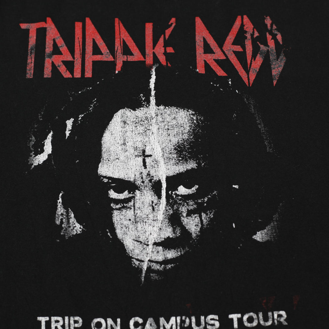 Vintage Delta Pro Trippie Redd Trip On Campus Tour Double Sided Concert Merch T-Shirt Size L