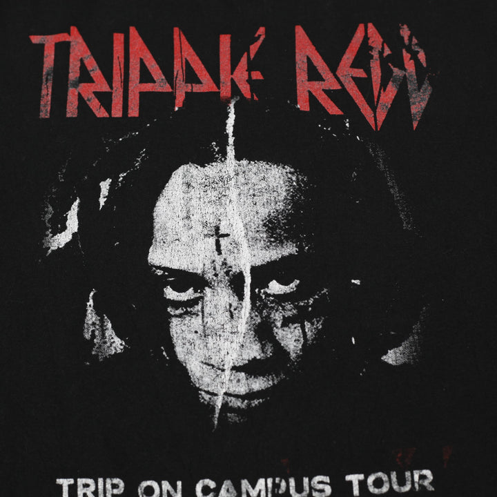 Vintage Delta Pro Trippie Redd Trip On Campus Tour Double Sided Concert Merch T-Shirt Size L