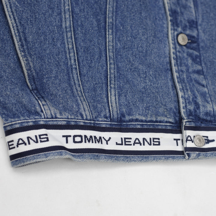 Vintage Tommy Jeans Denim Trucker Blue Jacket Size L | Migration_Jackets - Alternate View | Fashion Rerun