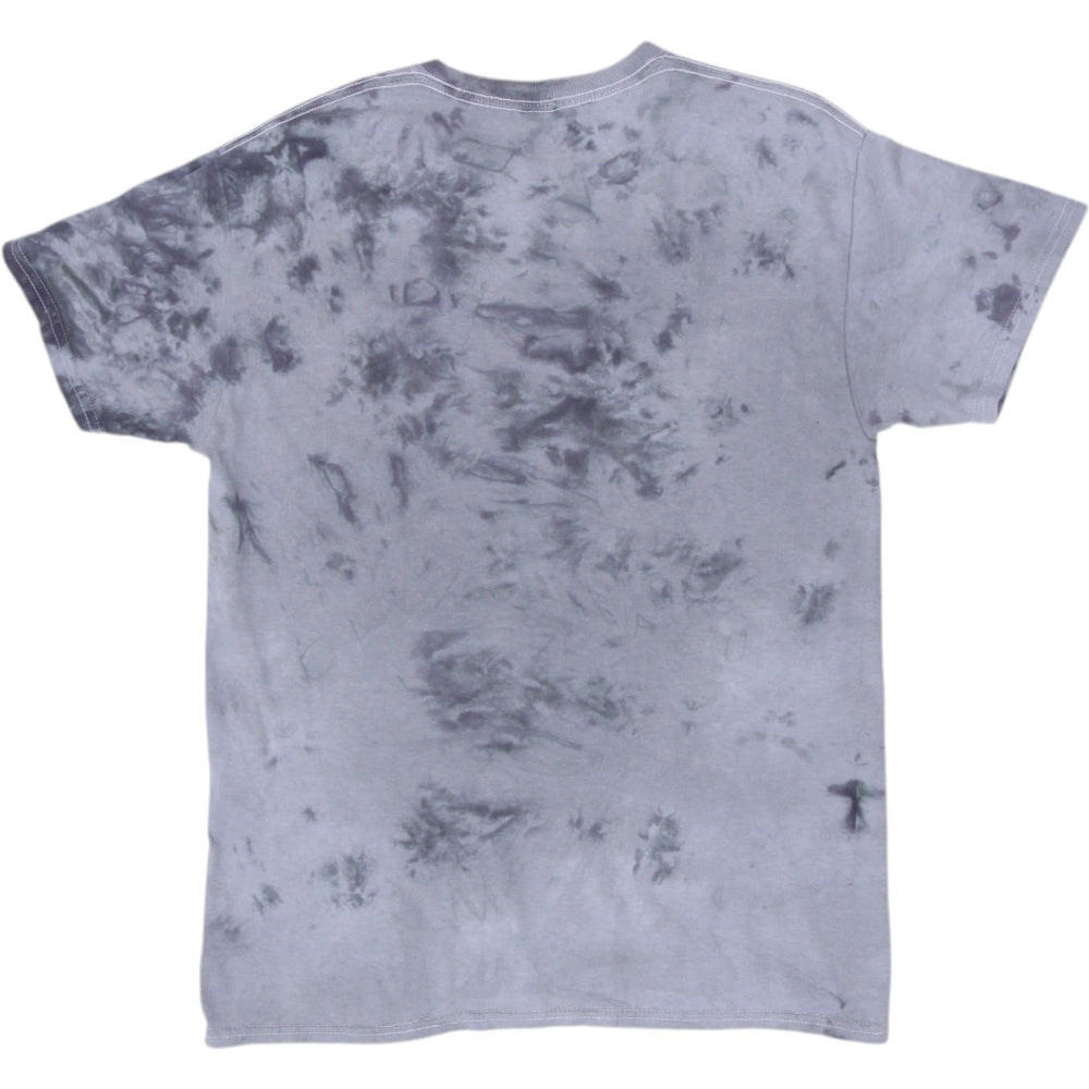 Mens Liquid Blue Pink Floyd Tie-Dye Graphic T-Shirt Size M | Migration_T-Shirts - Side View | Fashion Rerun