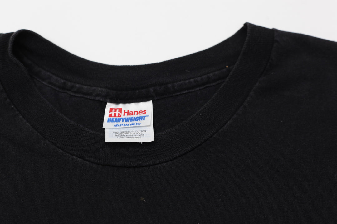 Vintage Xerox USA Olympic Sponsor T-Shirt Single Stitch Black Hanes XXL