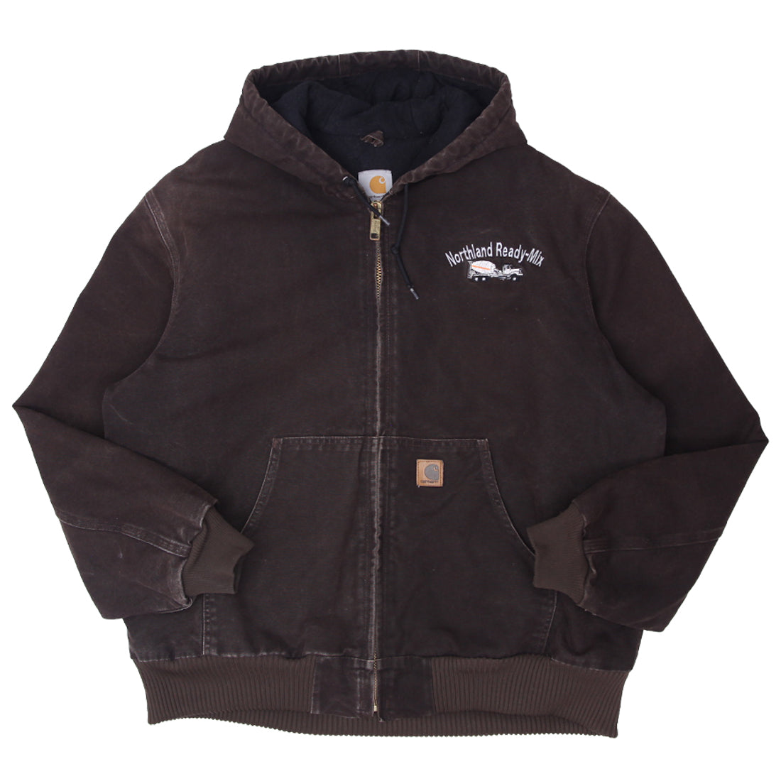 Shop Vintage Carhartt J13 BLK Santa Fe Quilted Lined Workwear