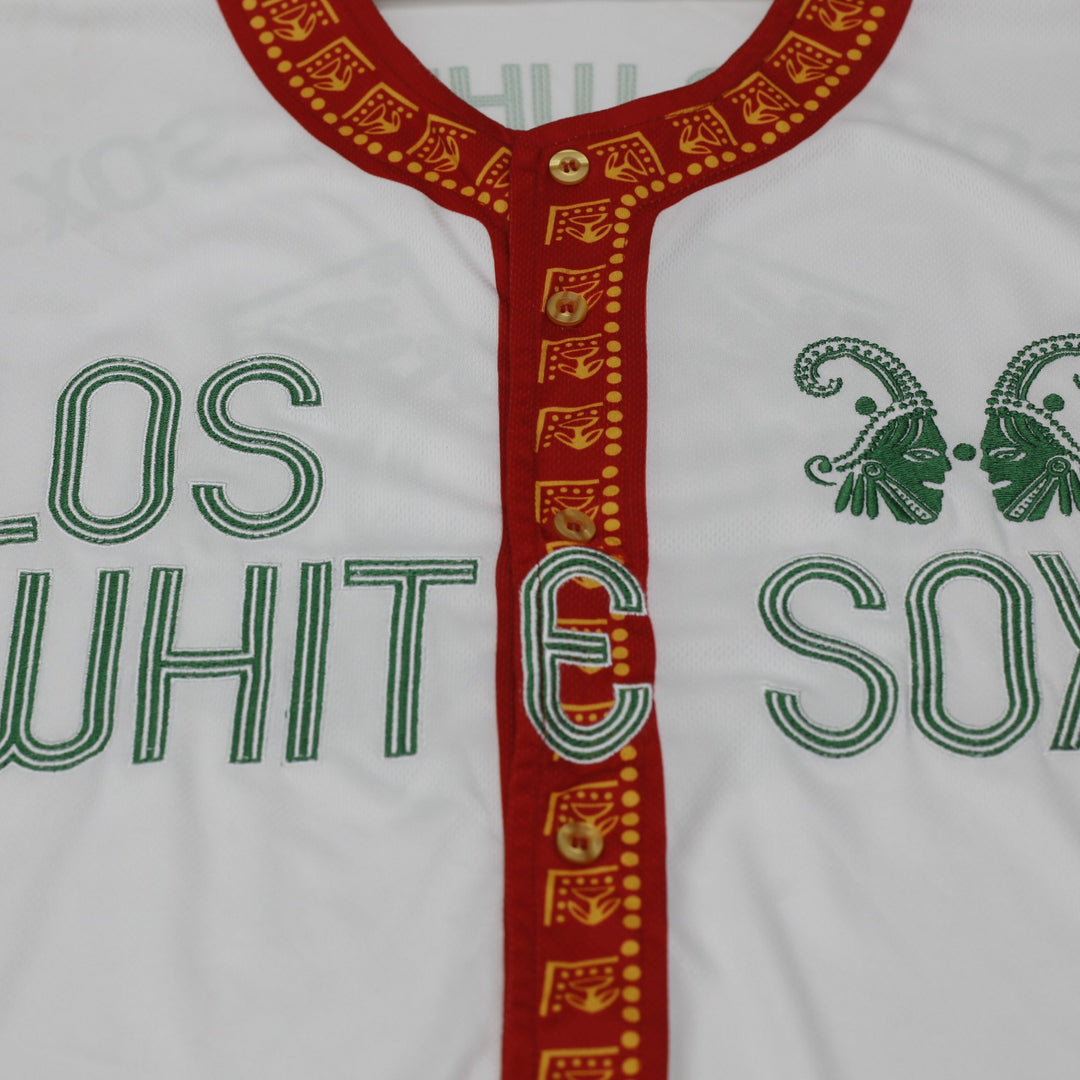 Chicago Los White Sox Mexican Heritage Baseball Jersey Size XL | Migration_Jerseys - Detail View | Fashion Rerun