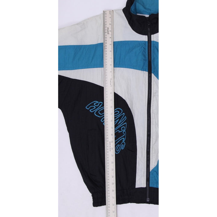 Vintage 1990s Pro Player Charlotte Hornets Full Zip Windbreaker Jacket M | Migration_Jackets - View 7 | Fashion Rerun