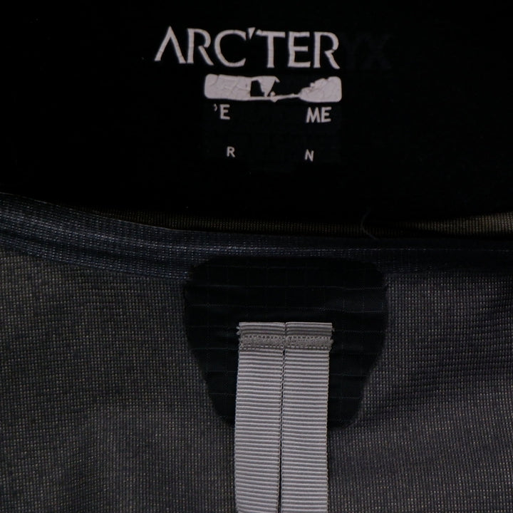 Mens Arc'teryx Gore-Tex Jacket Gray Full Zip Hooded Waterproof Outdoors