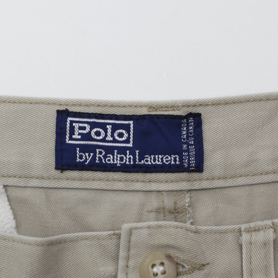 Polo Ralph Lauren Cotton Casual Style Chino Shorts Size 33