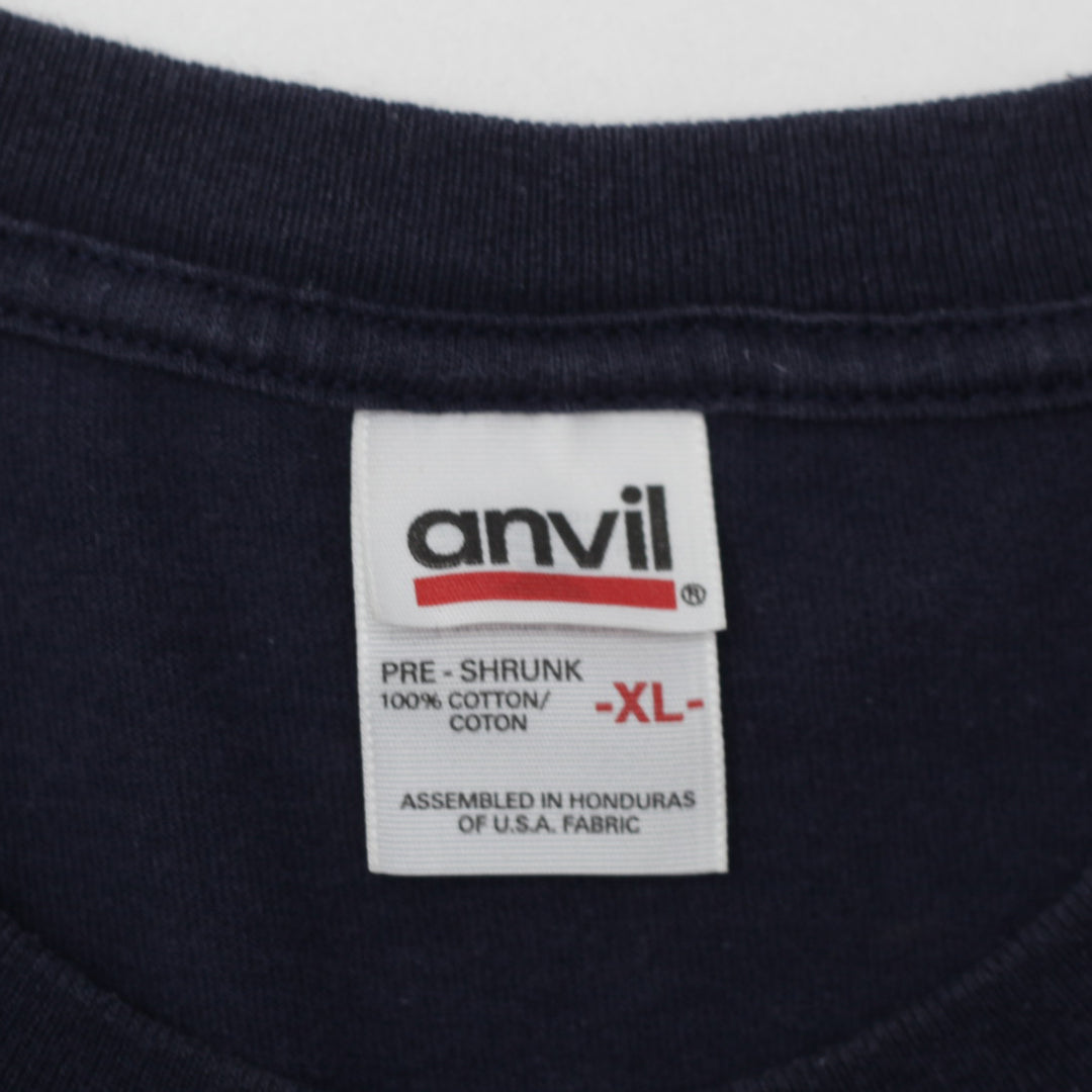 Vintage David Bowie Reality T-Shirt Navy Anvil XL - Fashion Rerun Vintage Migration_T-Shirt